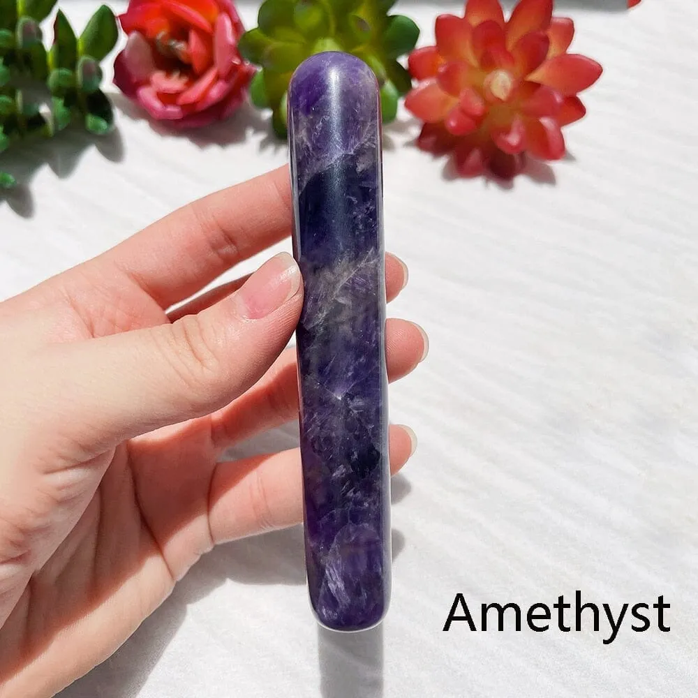 1pc Crystal Stone Body Massage Yoni Healing Wand