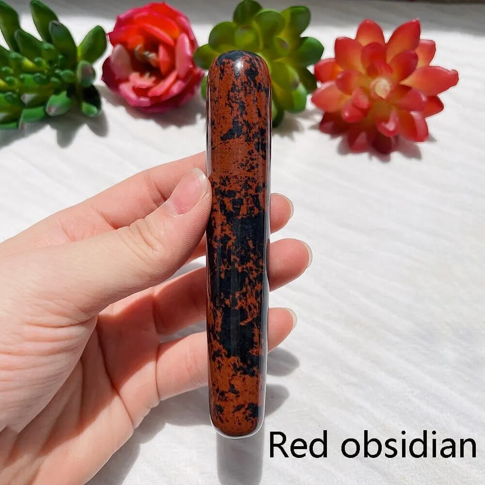 1pc Crystal Stone Body Massage Yoni Healing Wand