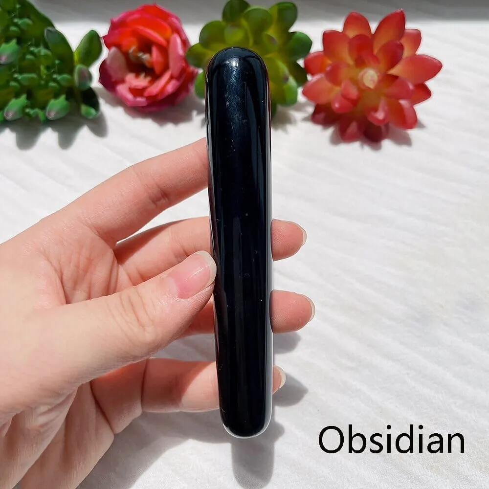 1pc Crystal Stone Body Massage Yoni Healing Wand