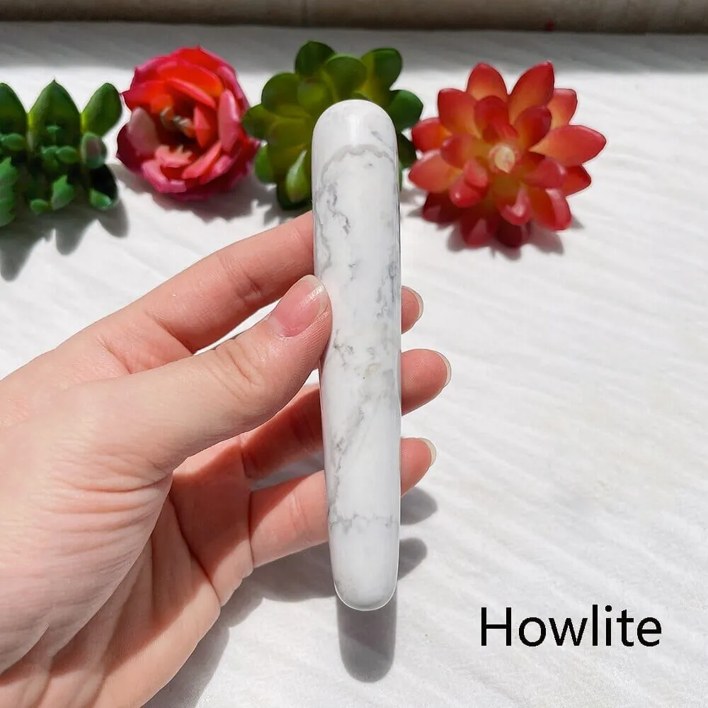 1pc Crystal Stone Body Massage Yoni Healing Wand