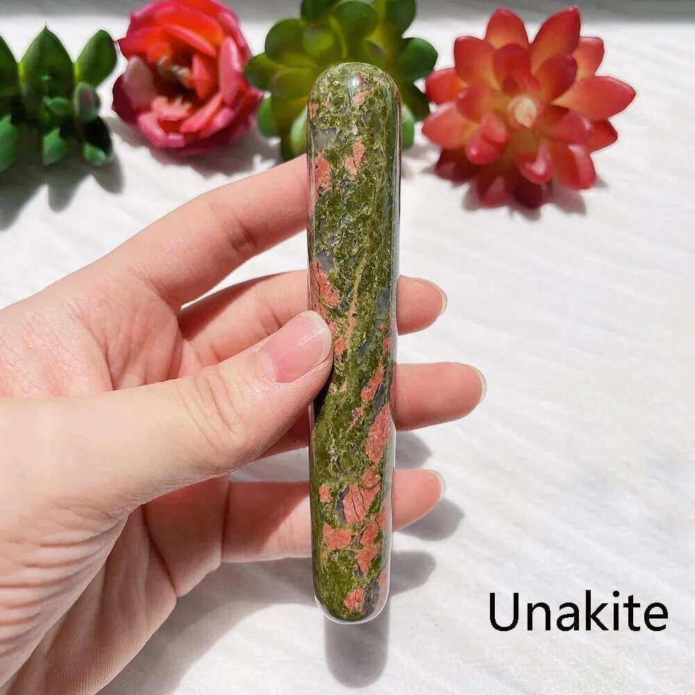 1pc Crystal Stone Body Massage Yoni Healing Wand