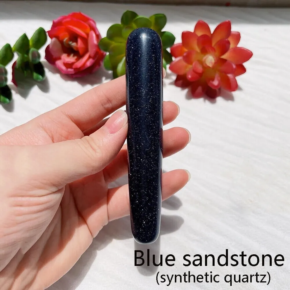 1pc Crystal Stone Body Massage Yoni Healing Wand