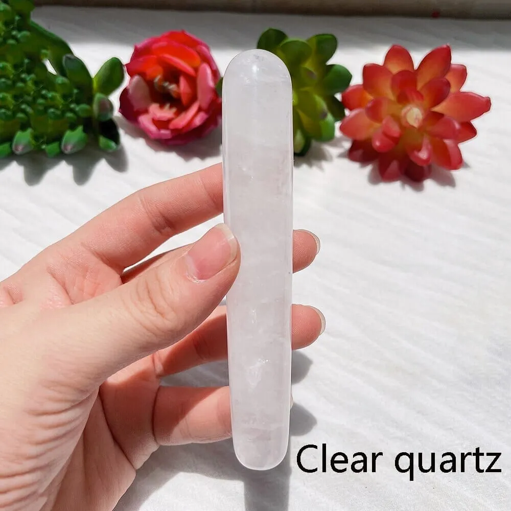 1pc Crystal Stone Body Massage Yoni Healing Wand