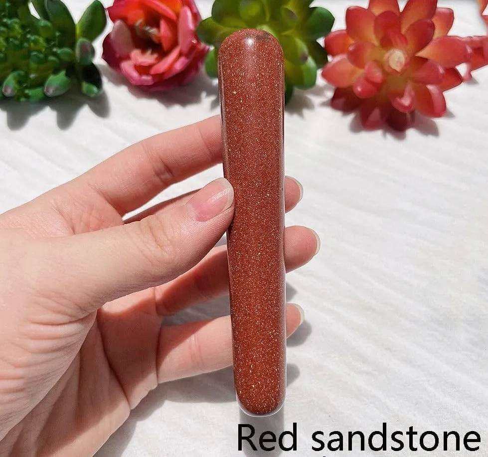 1pc Crystal Stone Body Massage Yoni Healing Wand