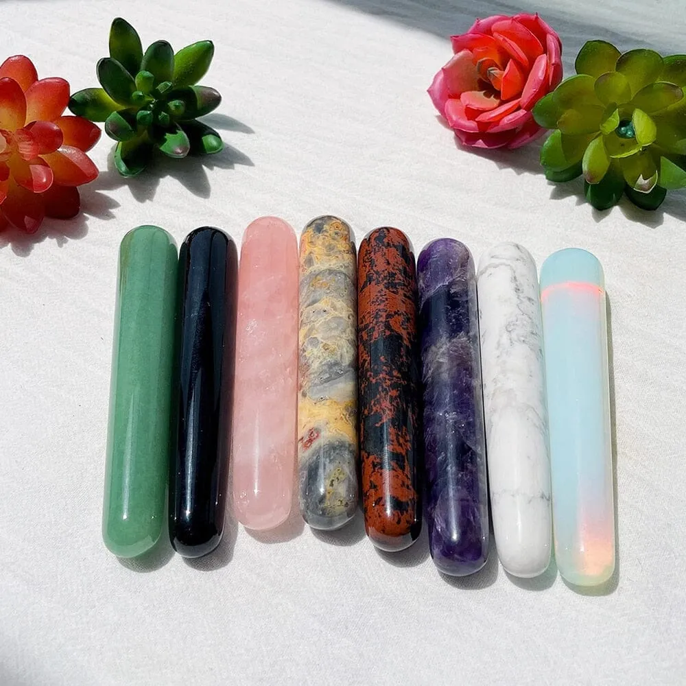 1pc Crystal Stone Body Massage Yoni Healing Wand