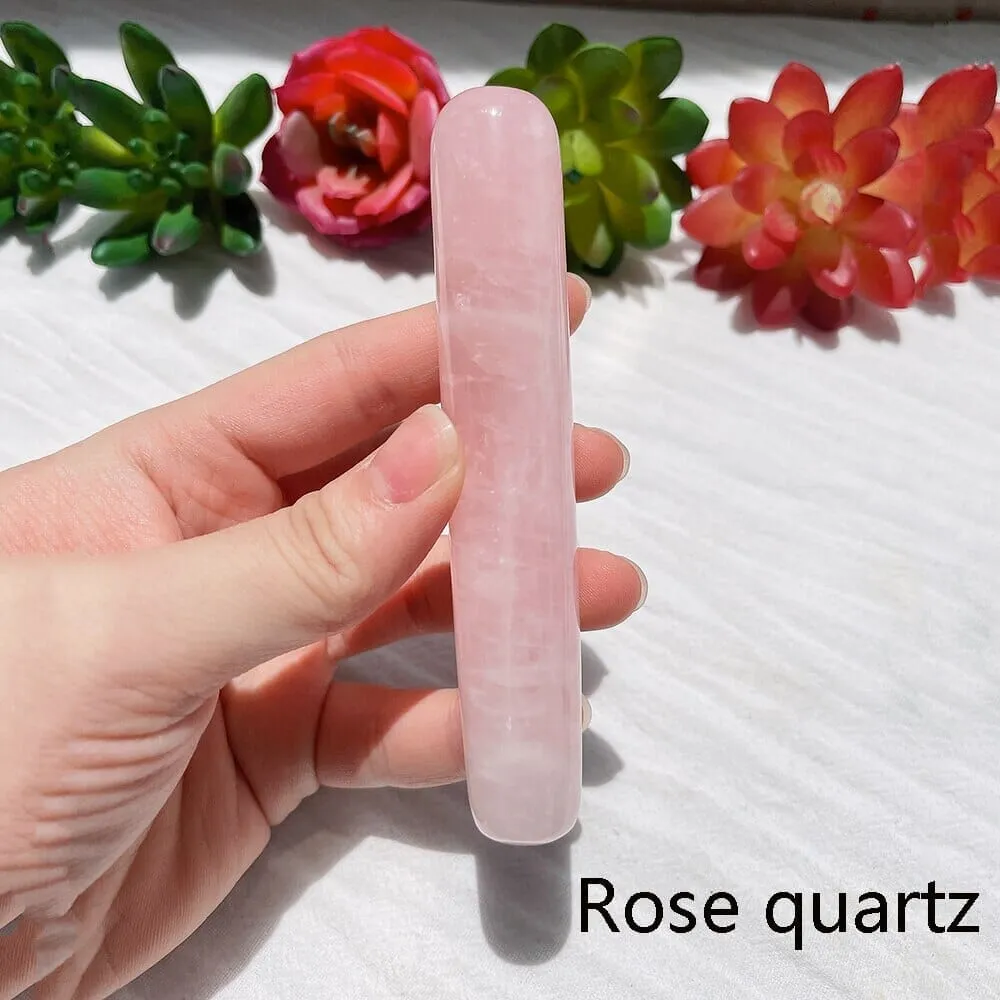 1pc Crystal Stone Body Massage Yoni Healing Wand