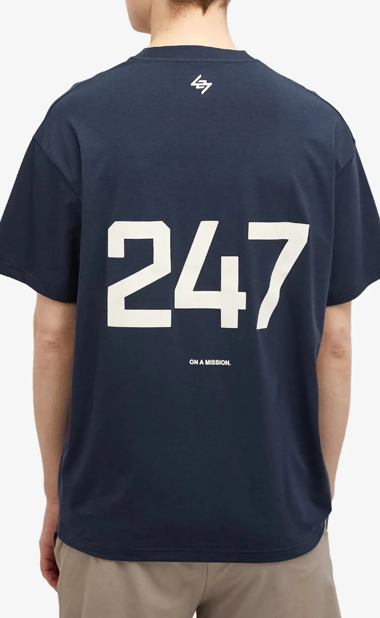 247 OVERSIZED NAVY T-SHIRT