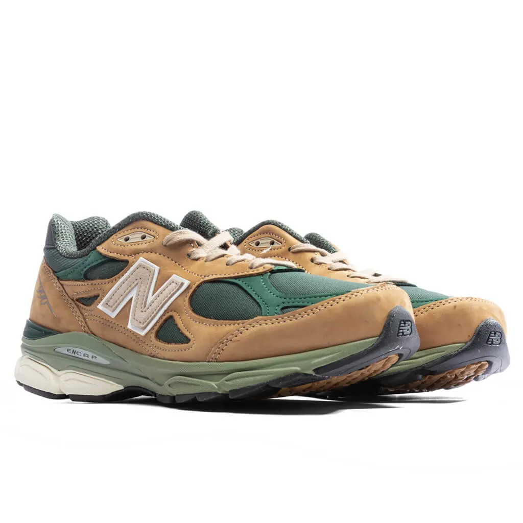 990v3 - Tan/Green