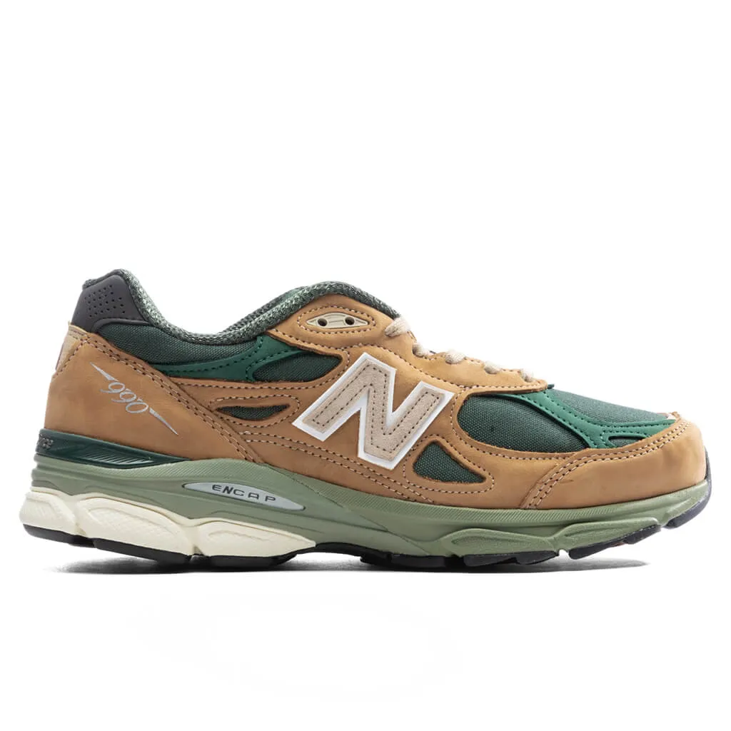 990v3 - Tan/Green