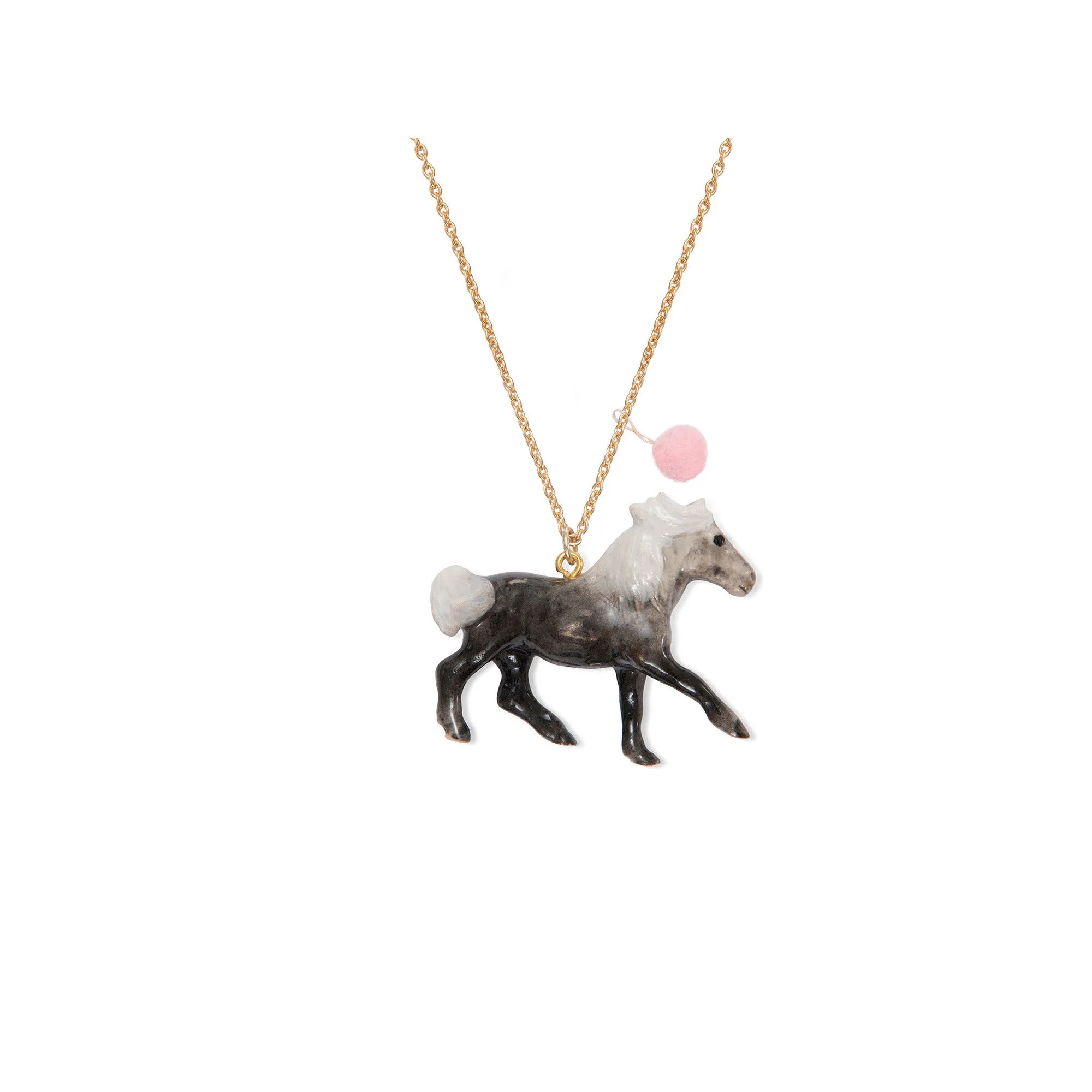 A Mini Penny Hill Pony Necklace