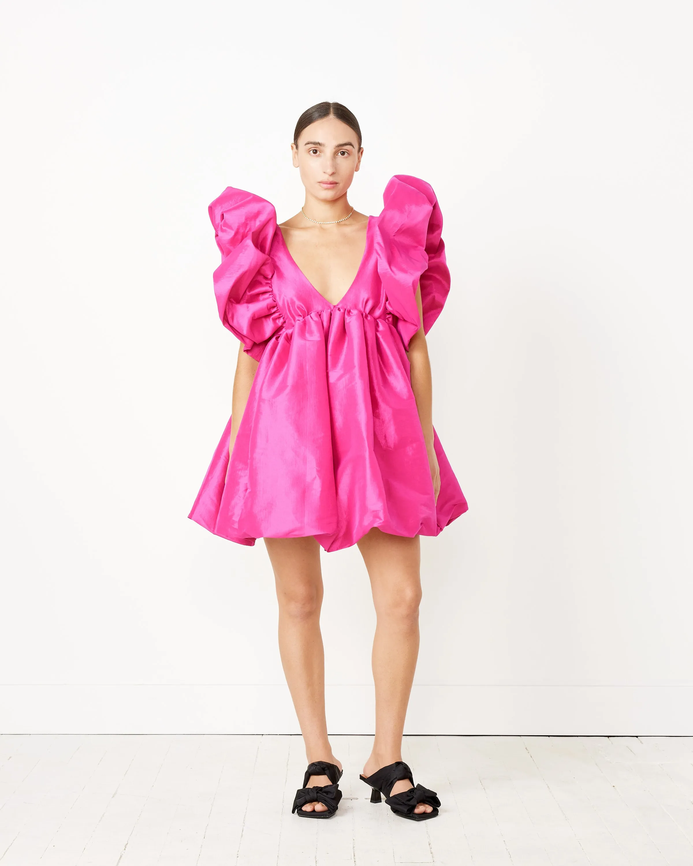 Adri Short Dress in Fuschia