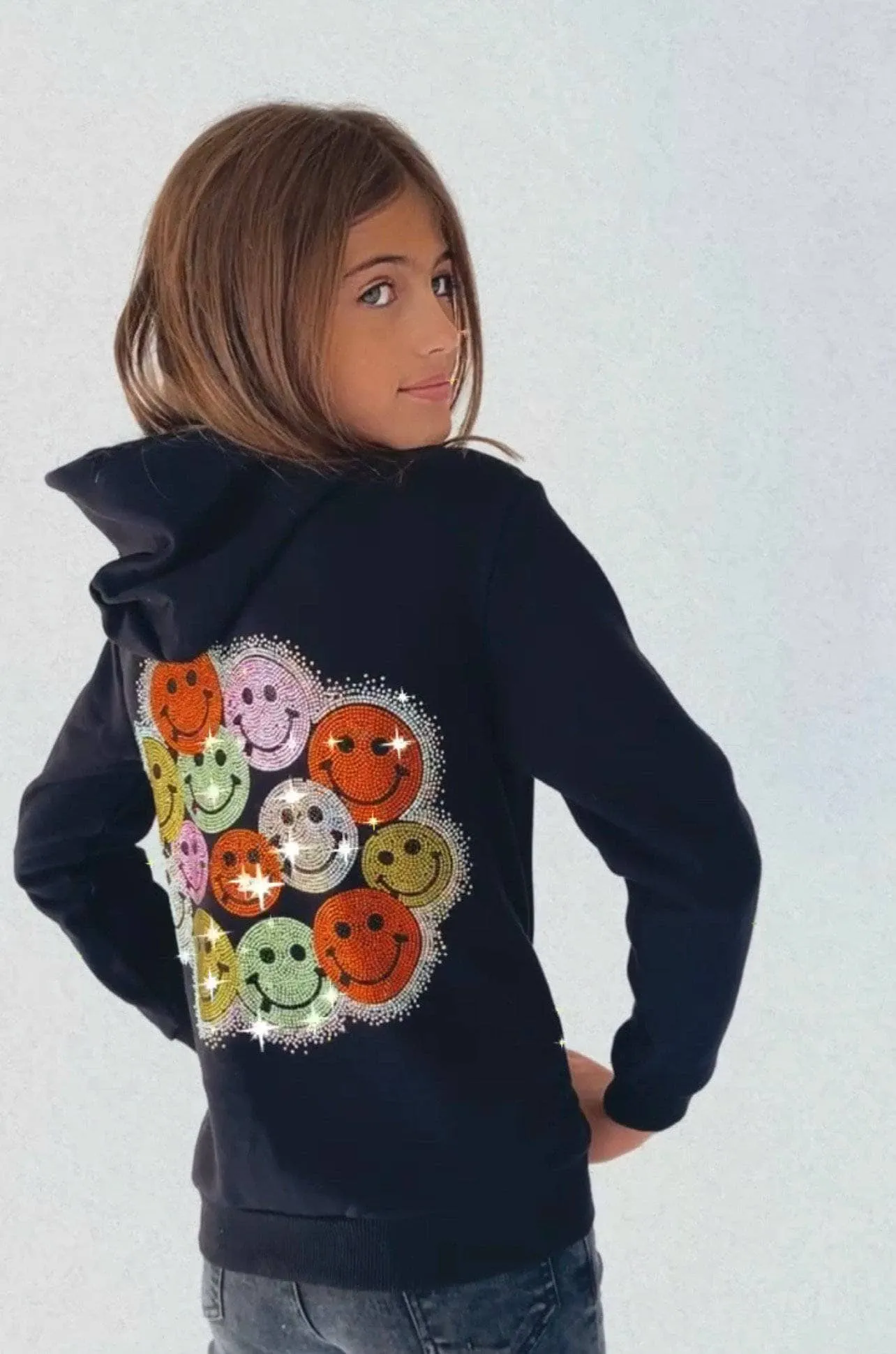 All Smiles Crystal Hoodie