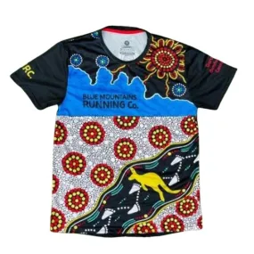 Blue Mountains Running Co Womens Indigenous Tee