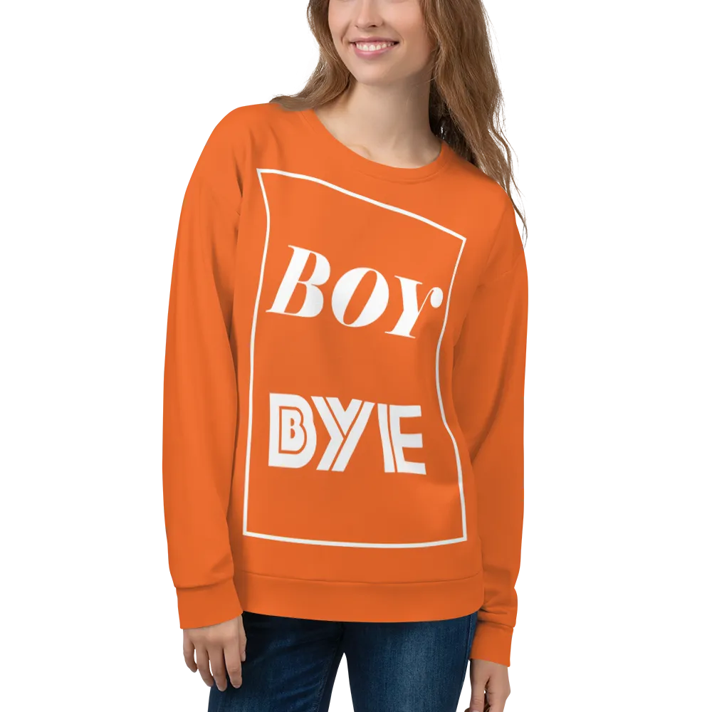 Boy BYE Sweatshirt (Orange)