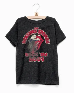 Children's Rolling Stones Rock 'Em Hogs Charcoal Tee