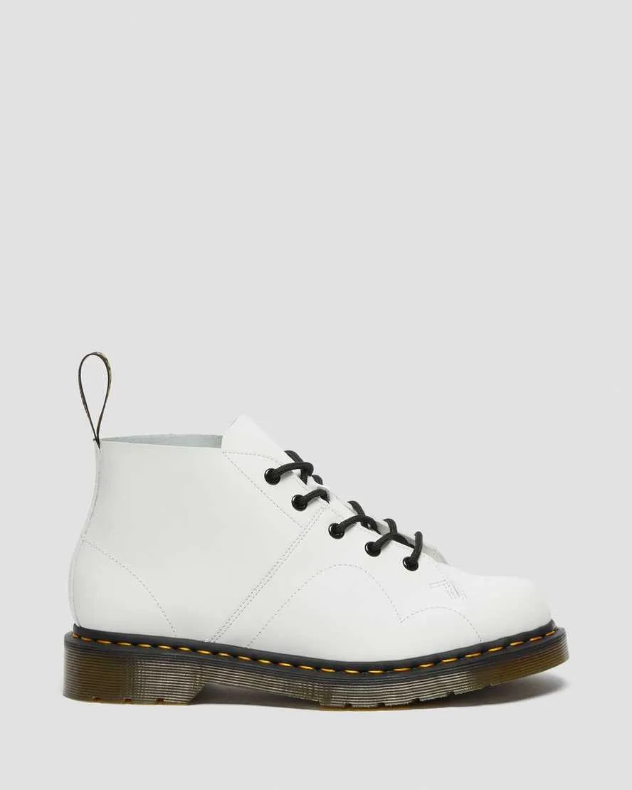 CHURCH WHITE SMOOTH MONKEY BOOT