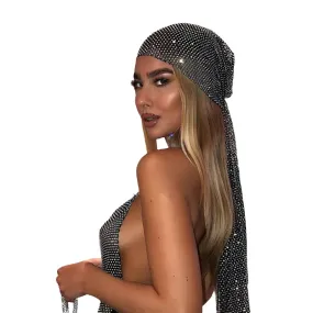 Crystal Mesh Headwrap