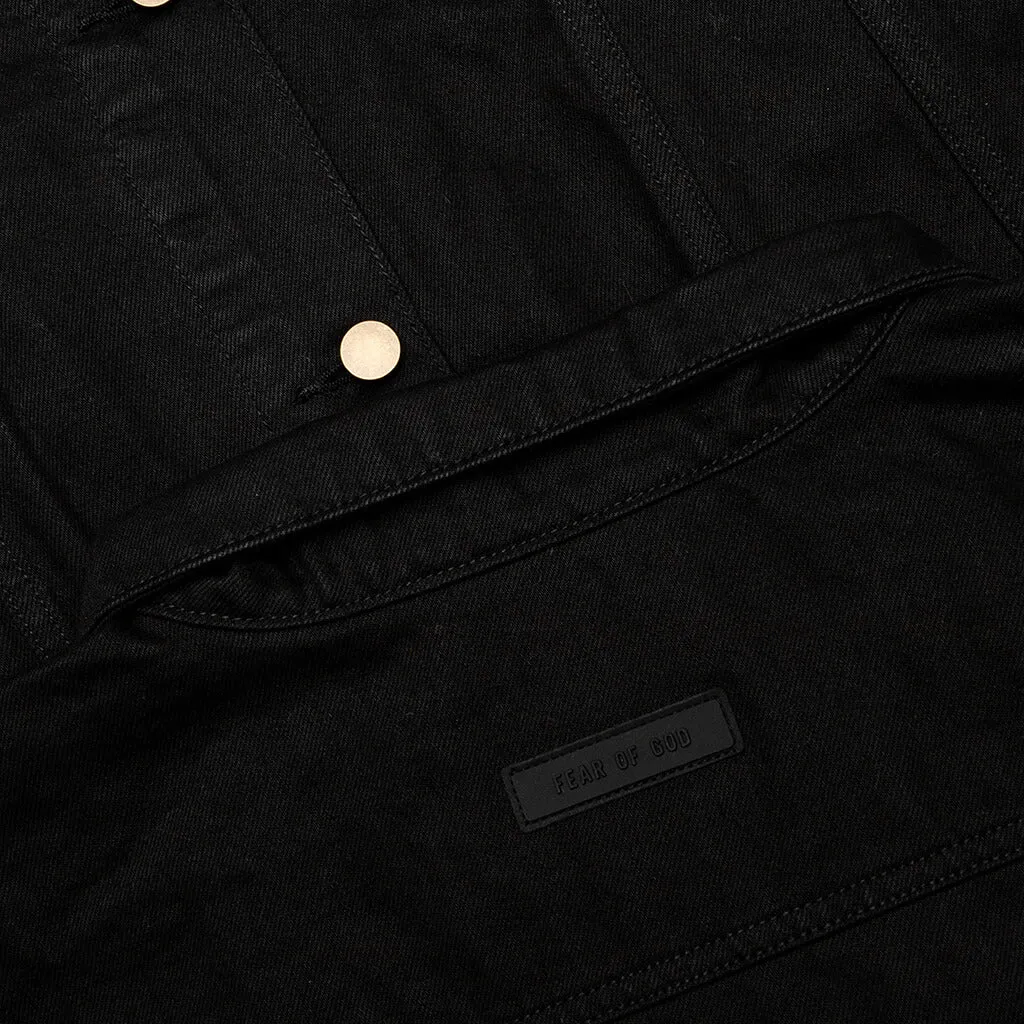 Denim Jacket - Jet Black