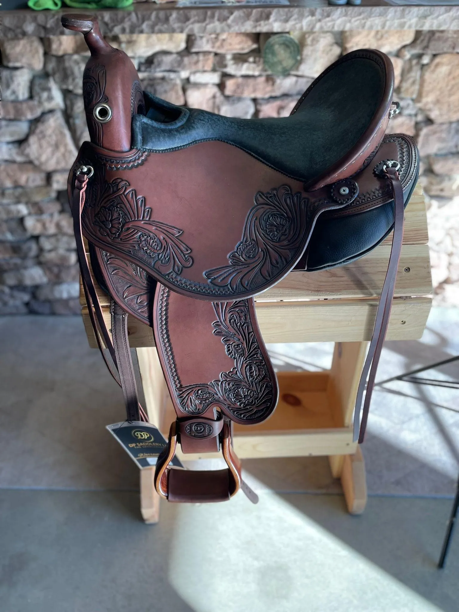 DP Saddlery Quantum Short & Light Western 5316(WD)