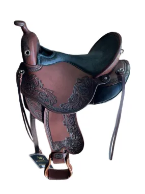 DP Saddlery Quantum Short & Light Western 5316(WD)