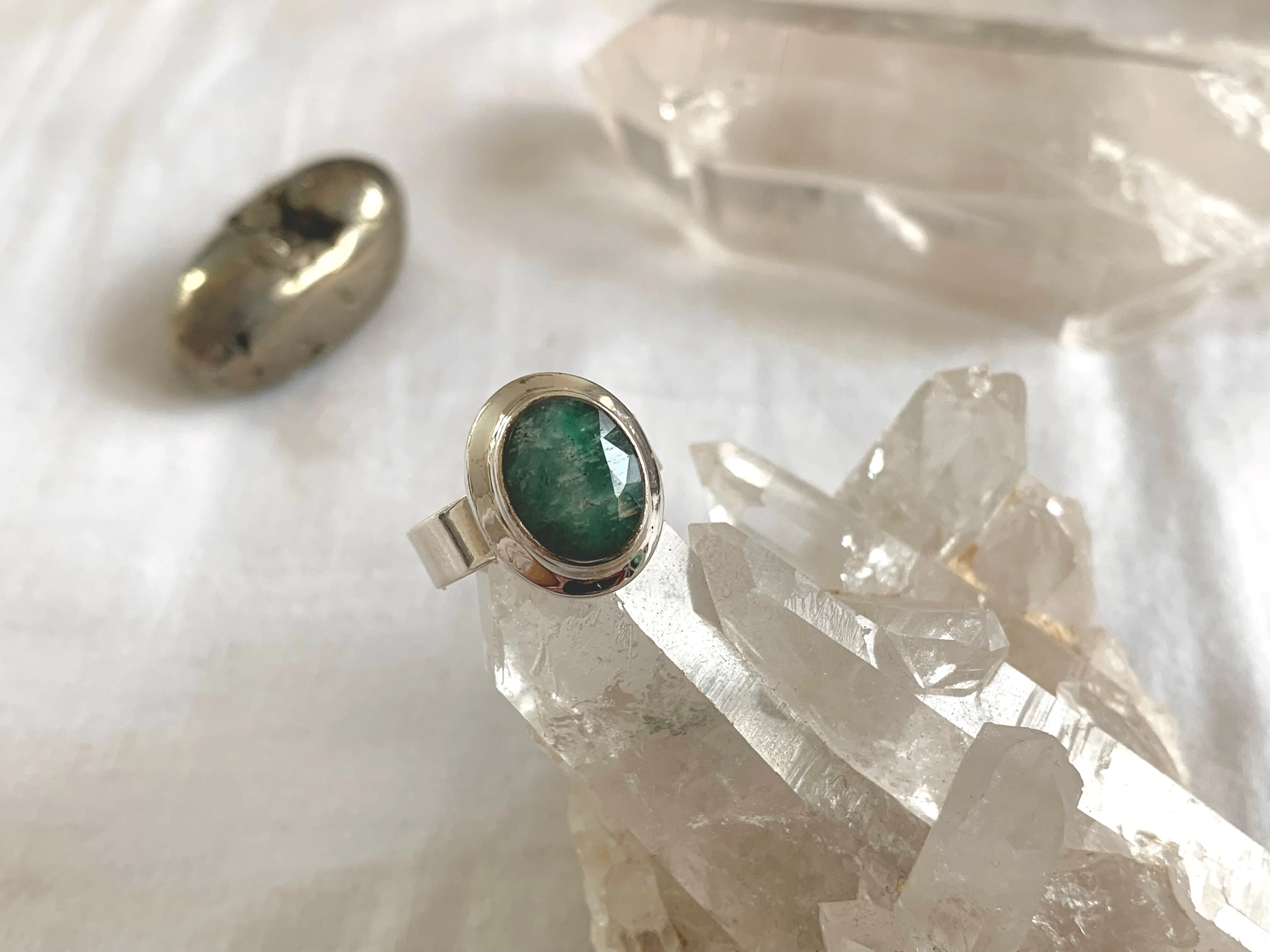 Emerald Ansley Ring