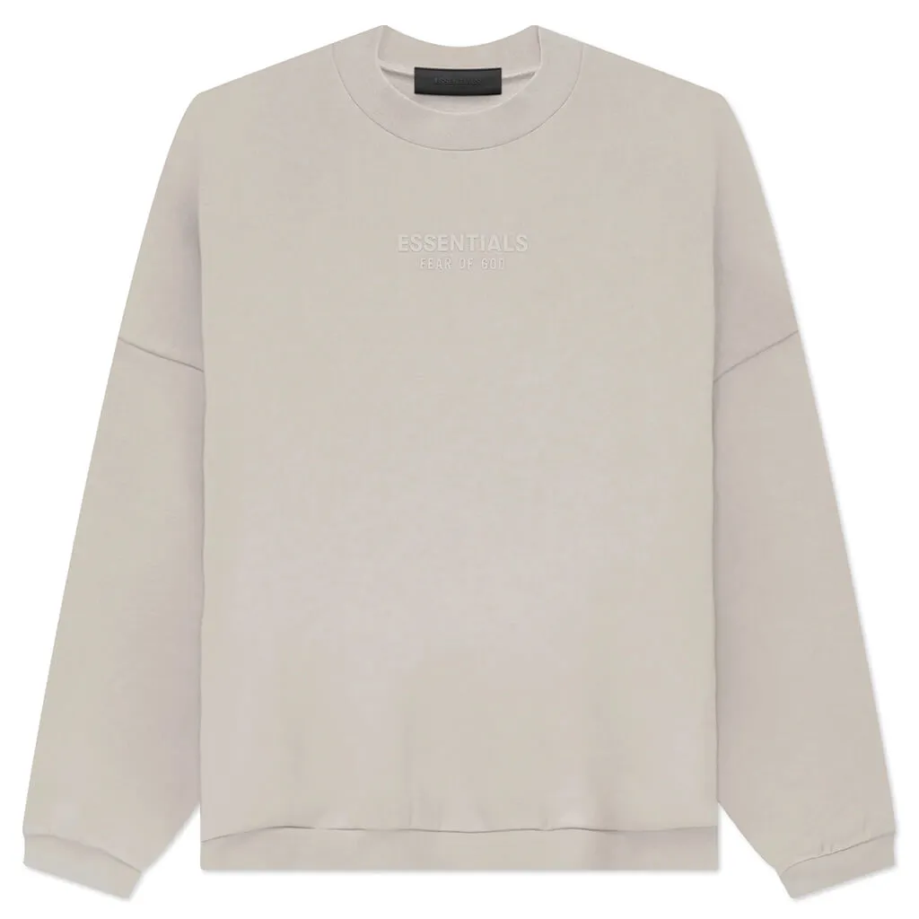 Essentials Crewneck - Silver Cloud