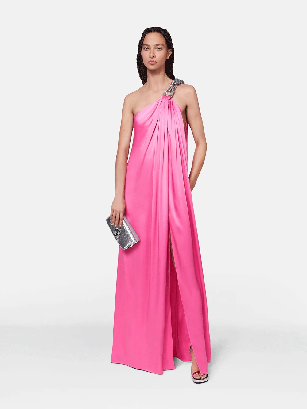 Falabella Crystal Satin Gown