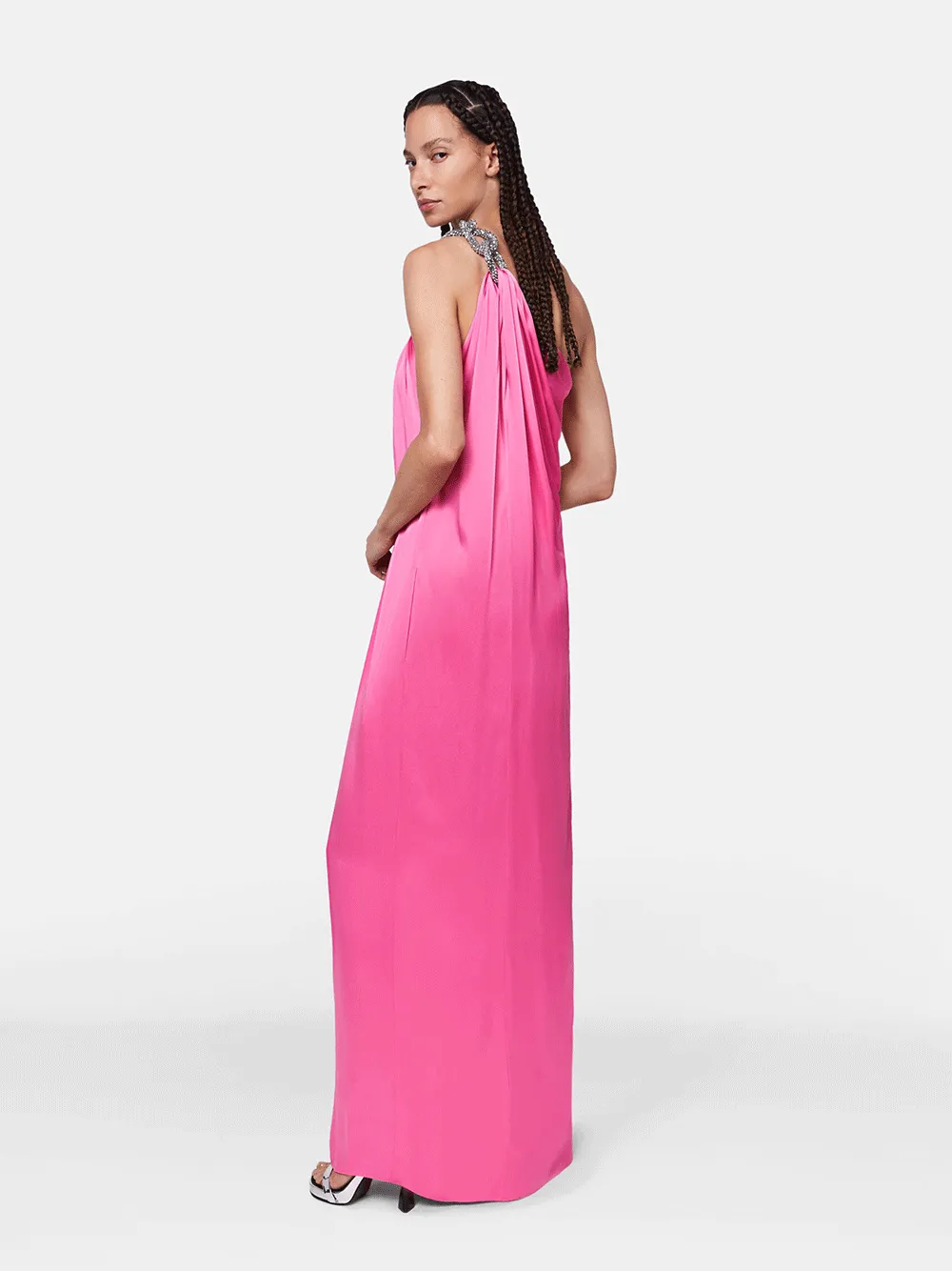 Falabella Crystal Satin Gown