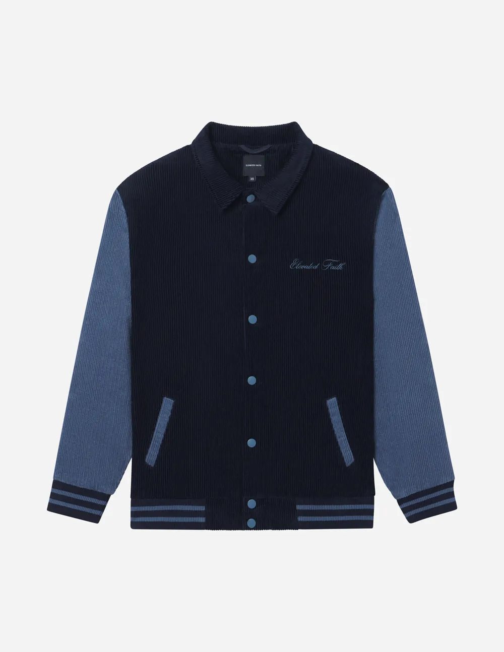 God of Miracles Navy Bomber Jacket