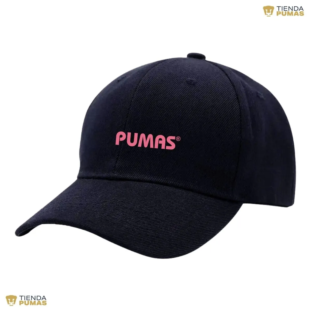 Gorra Pumas UNAM Hombre Mujer Ajustable Logo Rosa 2 Vinil