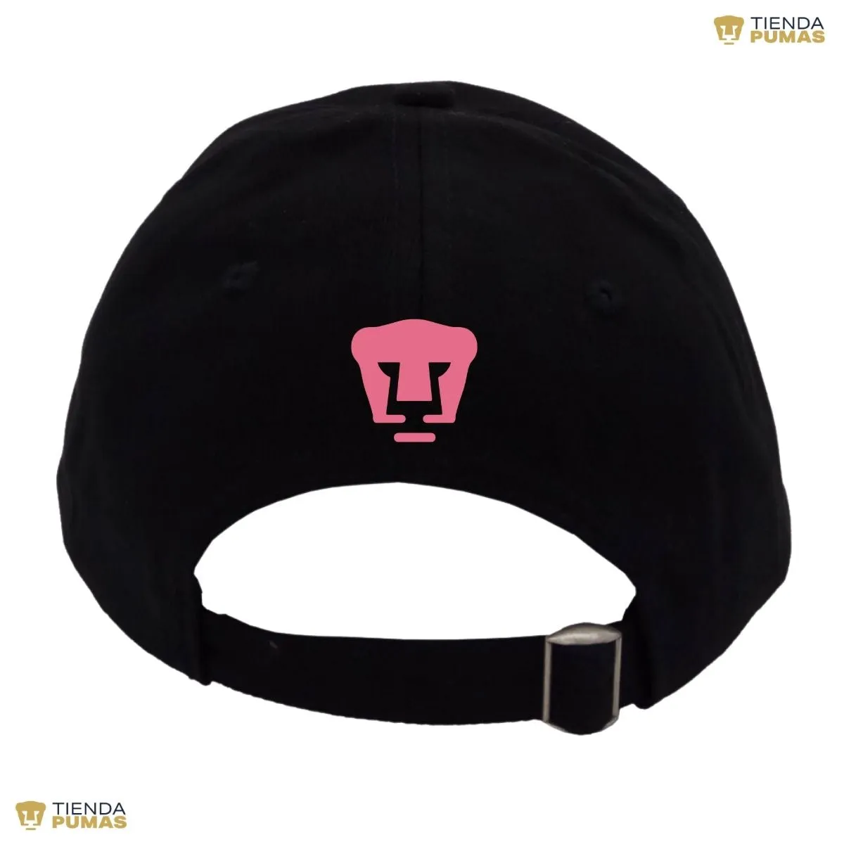 Gorra Pumas UNAM Hombre Mujer Ajustable Logo Rosa 2 Vinil