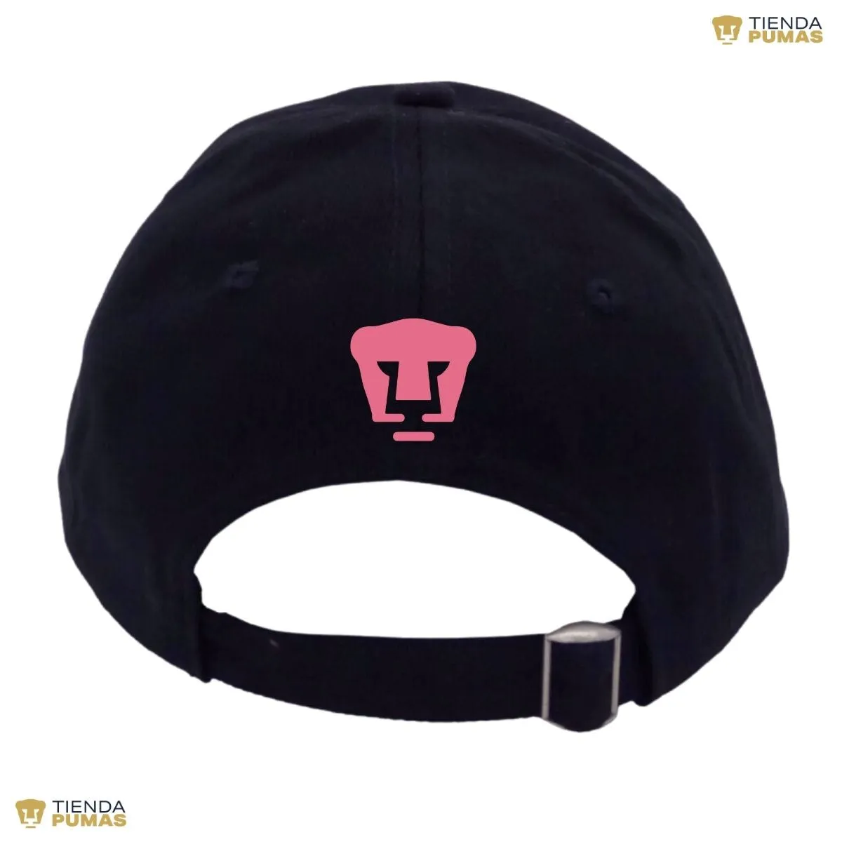 Gorra Pumas UNAM Hombre Mujer Ajustable Logo Rosa 2 Vinil