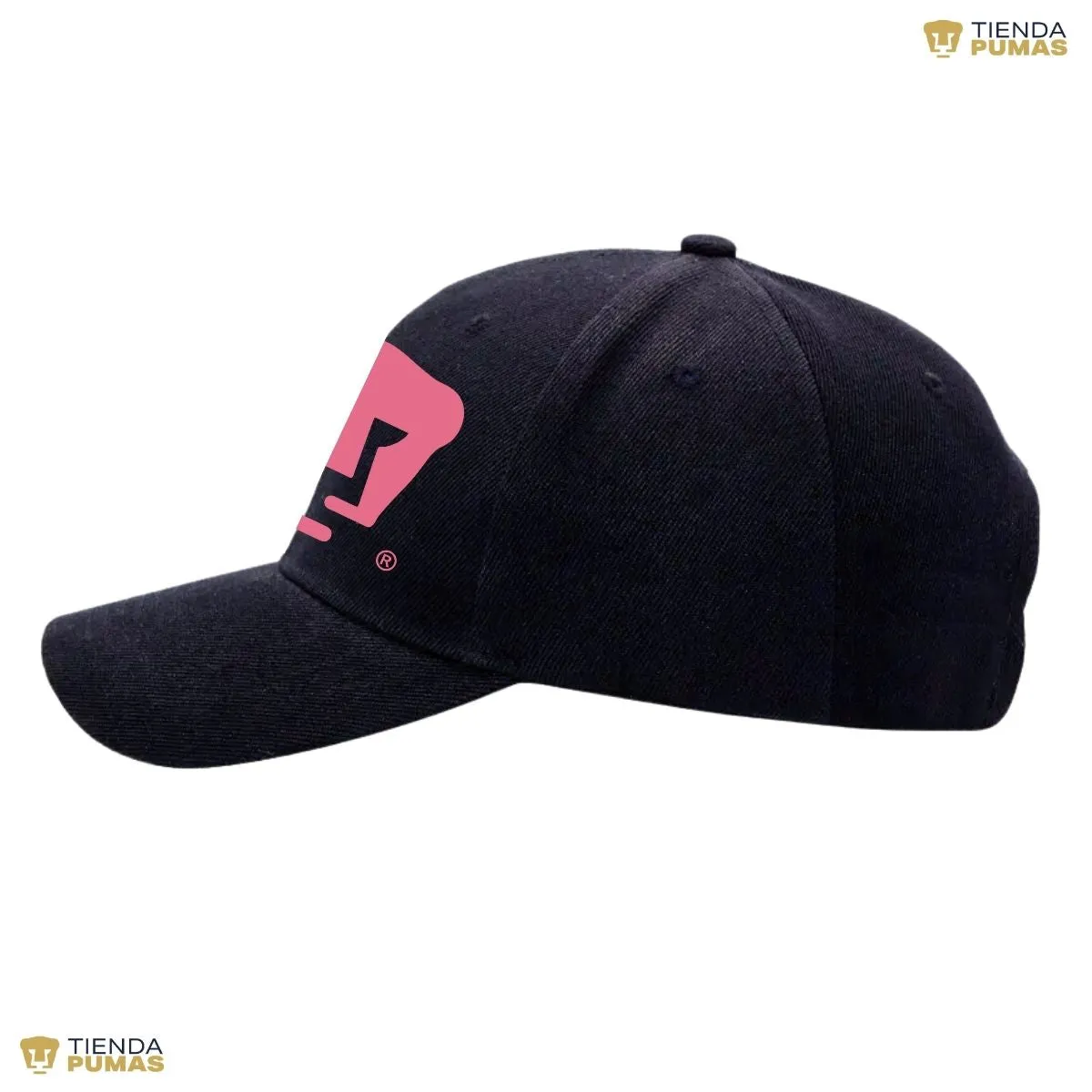 Gorra Pumas UNAM Hombre Mujer Ajustable Logo Rosa 8 Vinil