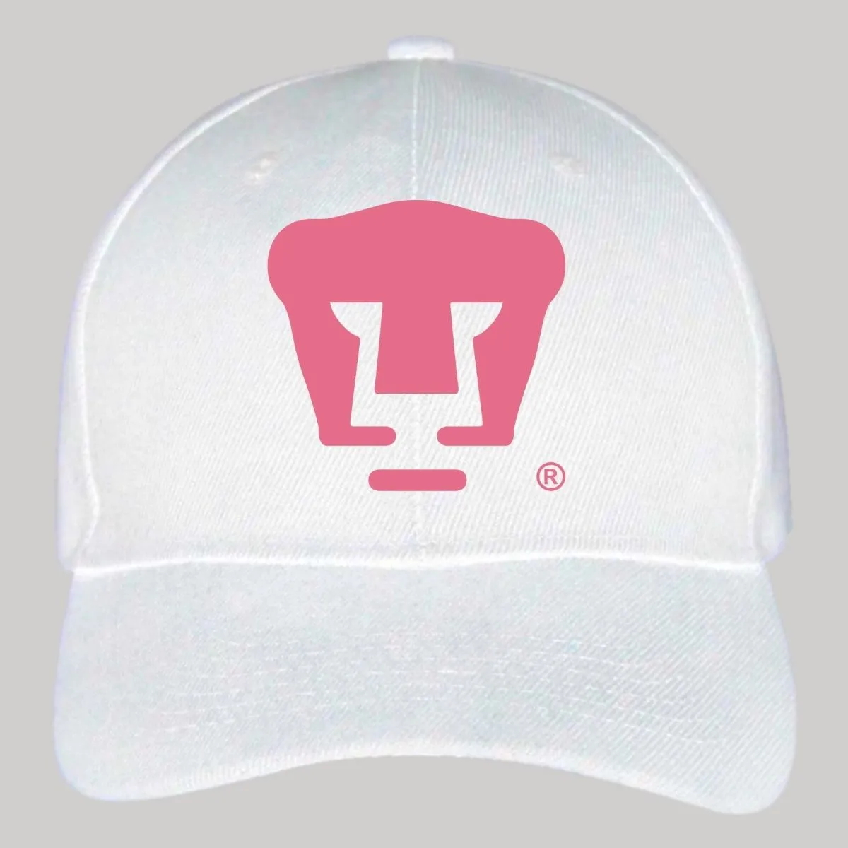 Gorra Pumas UNAM Hombre Mujer Ajustable Logo Rosa 8 Vinil