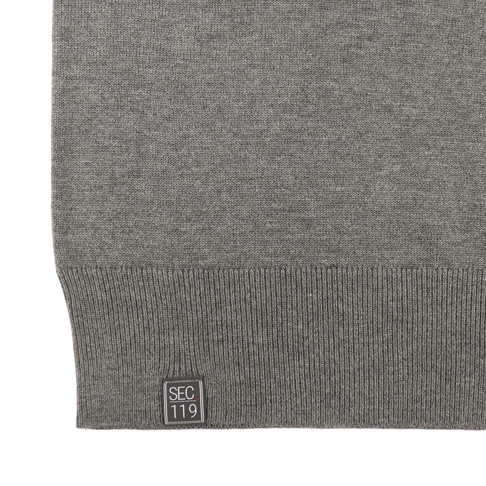 Grateful Dead | V Neck Sweater | Dancing Bear in Grey