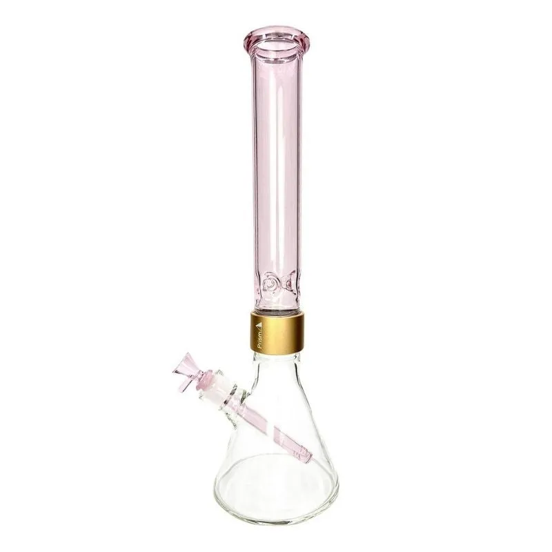 Halo Pink Beaker Bong Single Stack