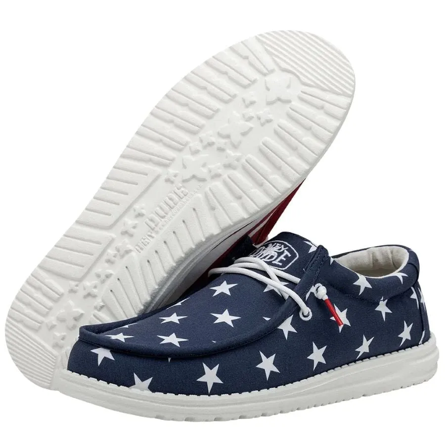 'Hey Dude' Men's Wally Patriotic - American Flag