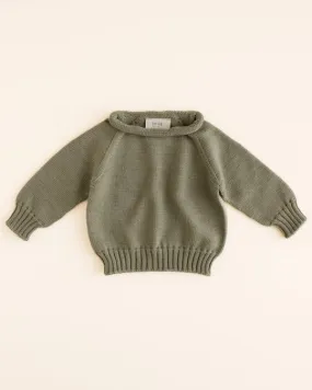 HVID Sweater Georgette Green