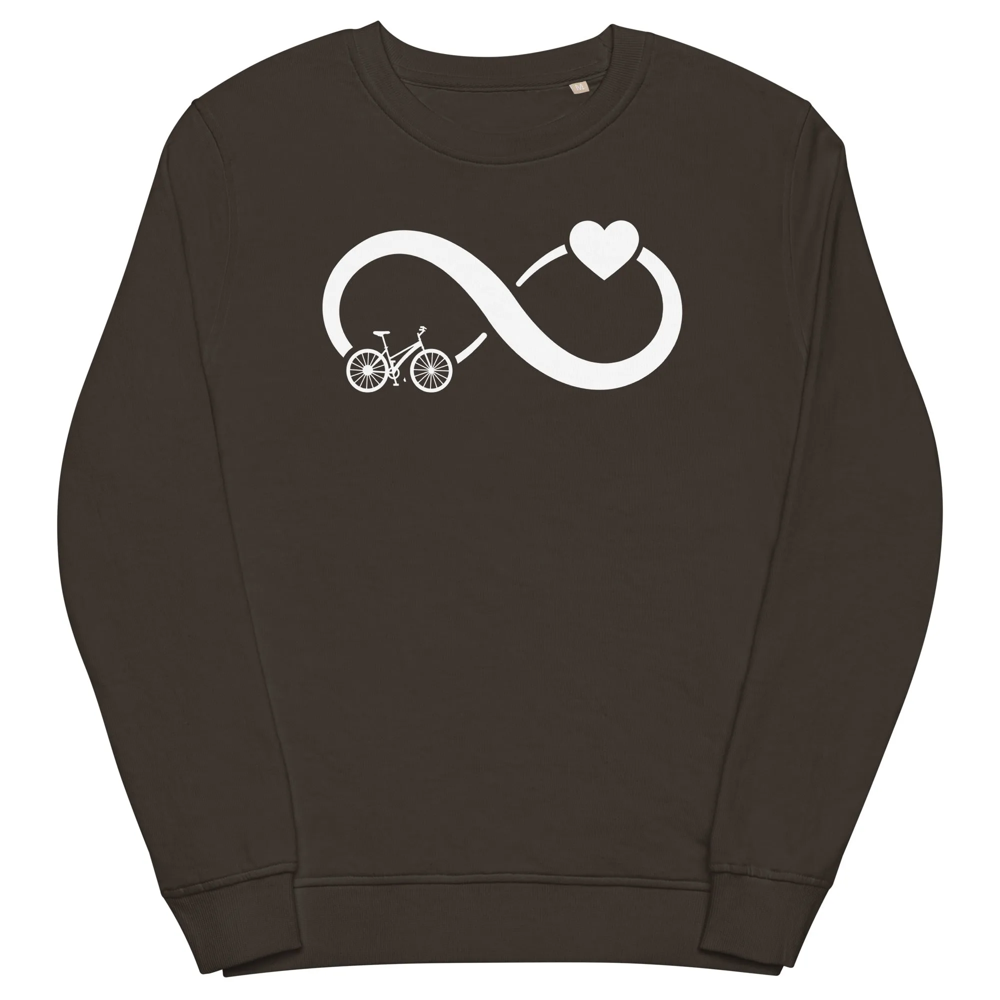 Infinity Heart and Cycling - Unisex Premium Organic Sweatshirt