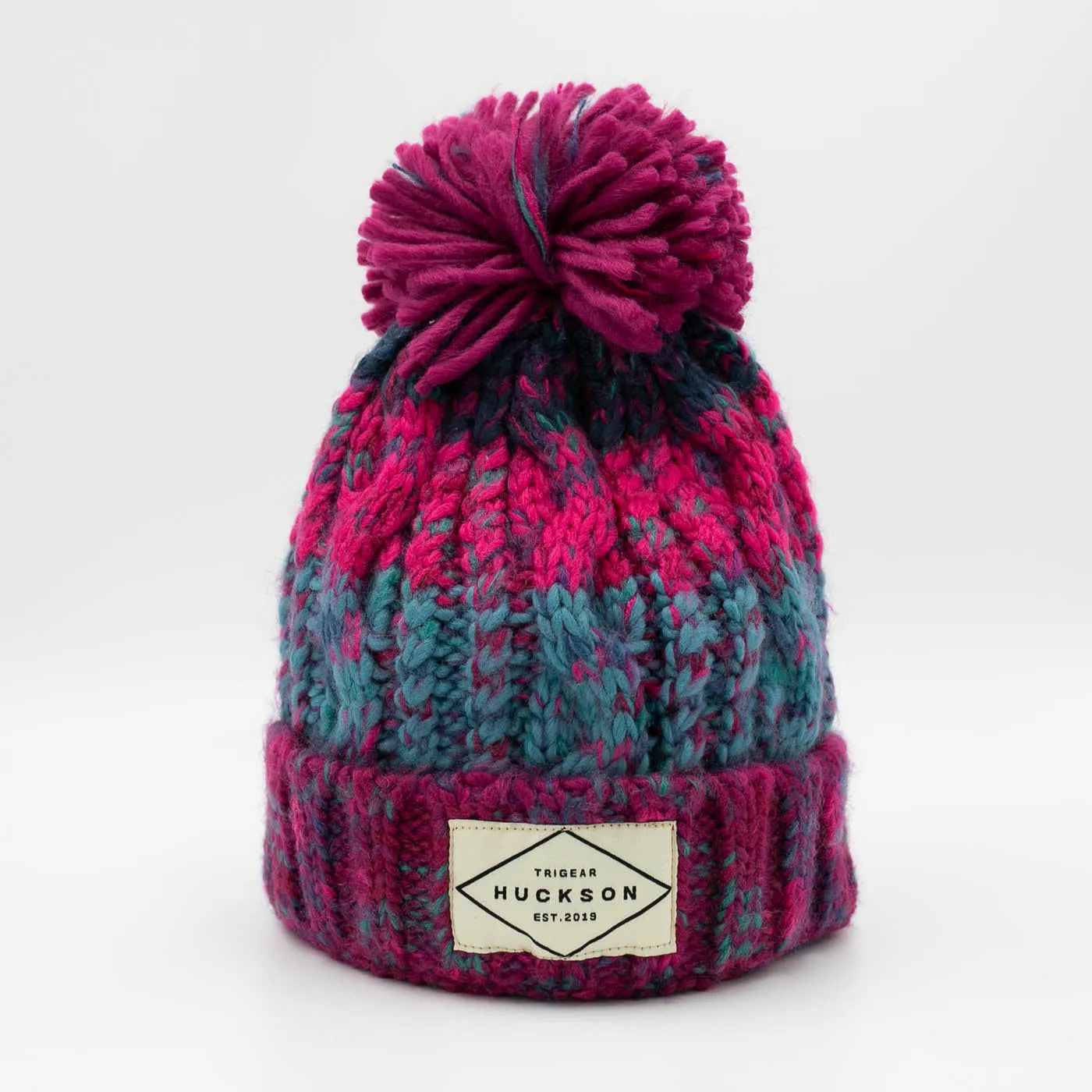 Junior Corkscrew Bobble Beanie (Various colours)