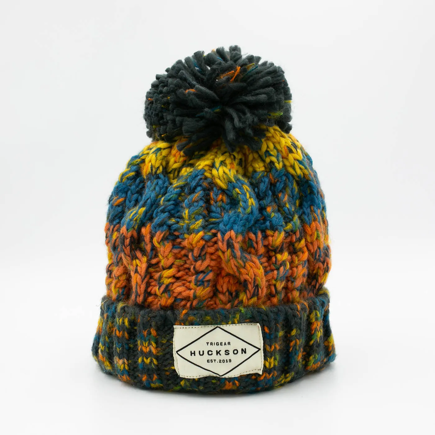 Junior Corkscrew Bobble Beanie (Various colours)