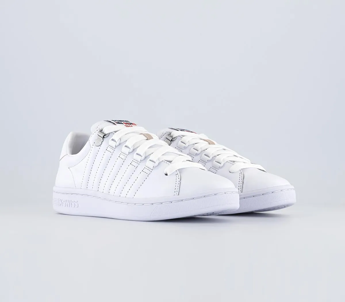 K-Swiss Lozan II White White White Trainers