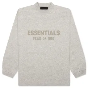 Kid's L/S Shirt - Light Heather Grey