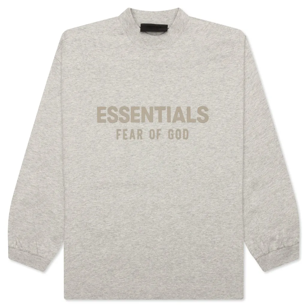 Kid's L/S Shirt - Light Heather Grey