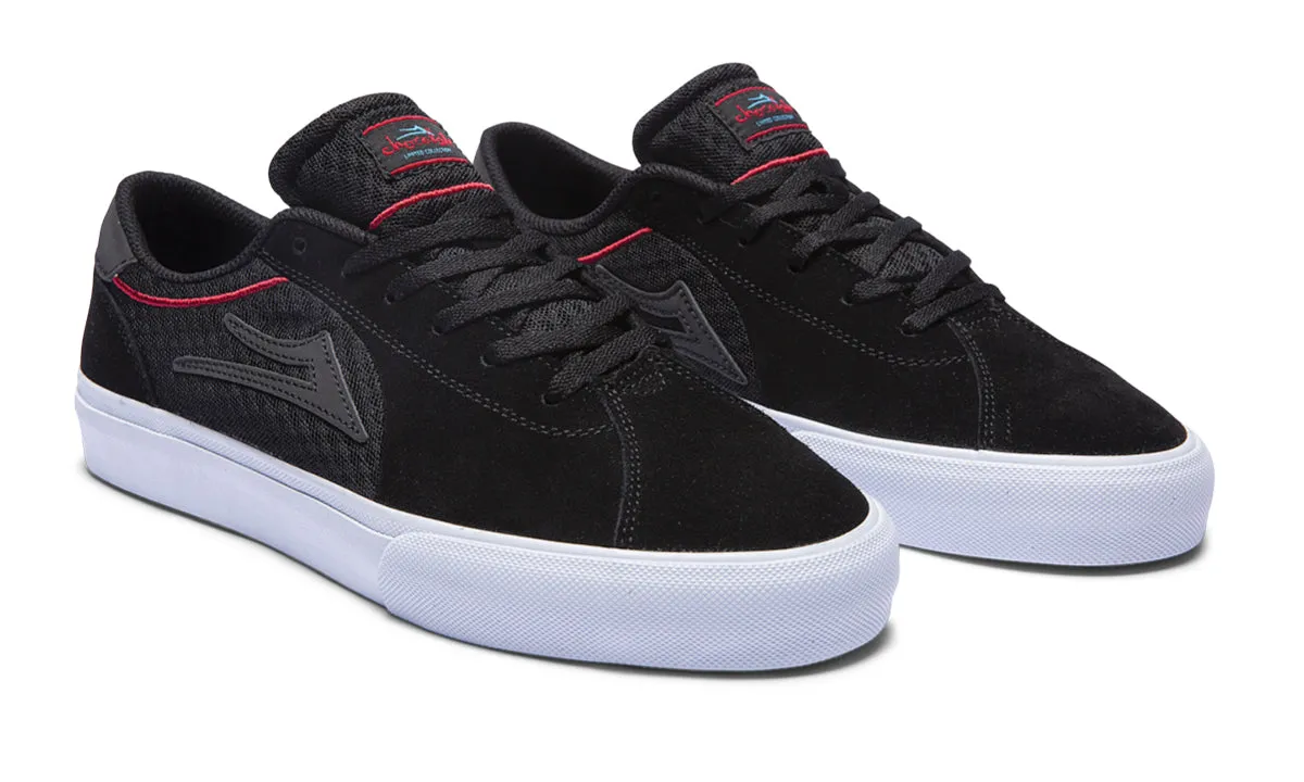 Lakai x Chocolate Flaco II Black/Red Suede