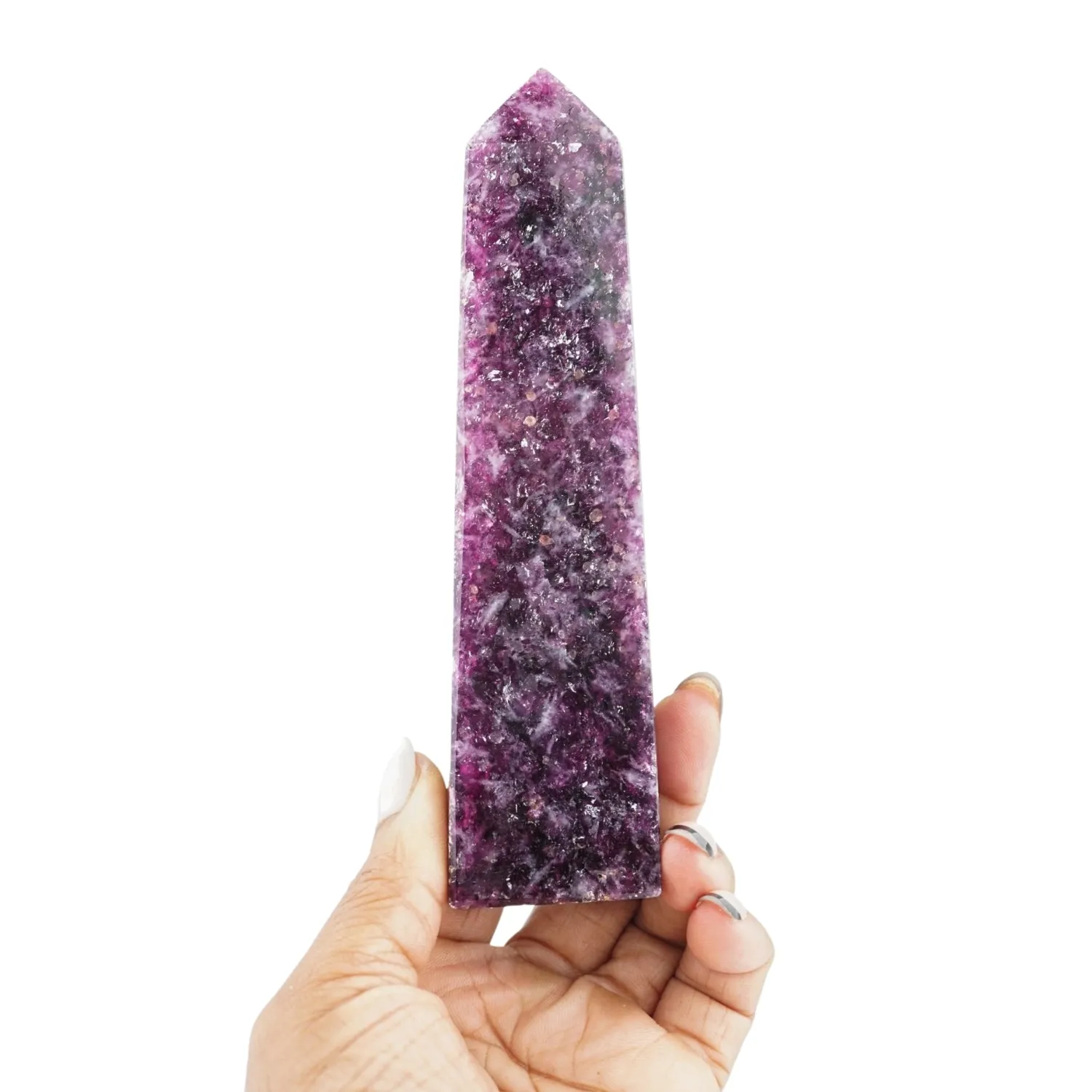 Lepidolite Pillar