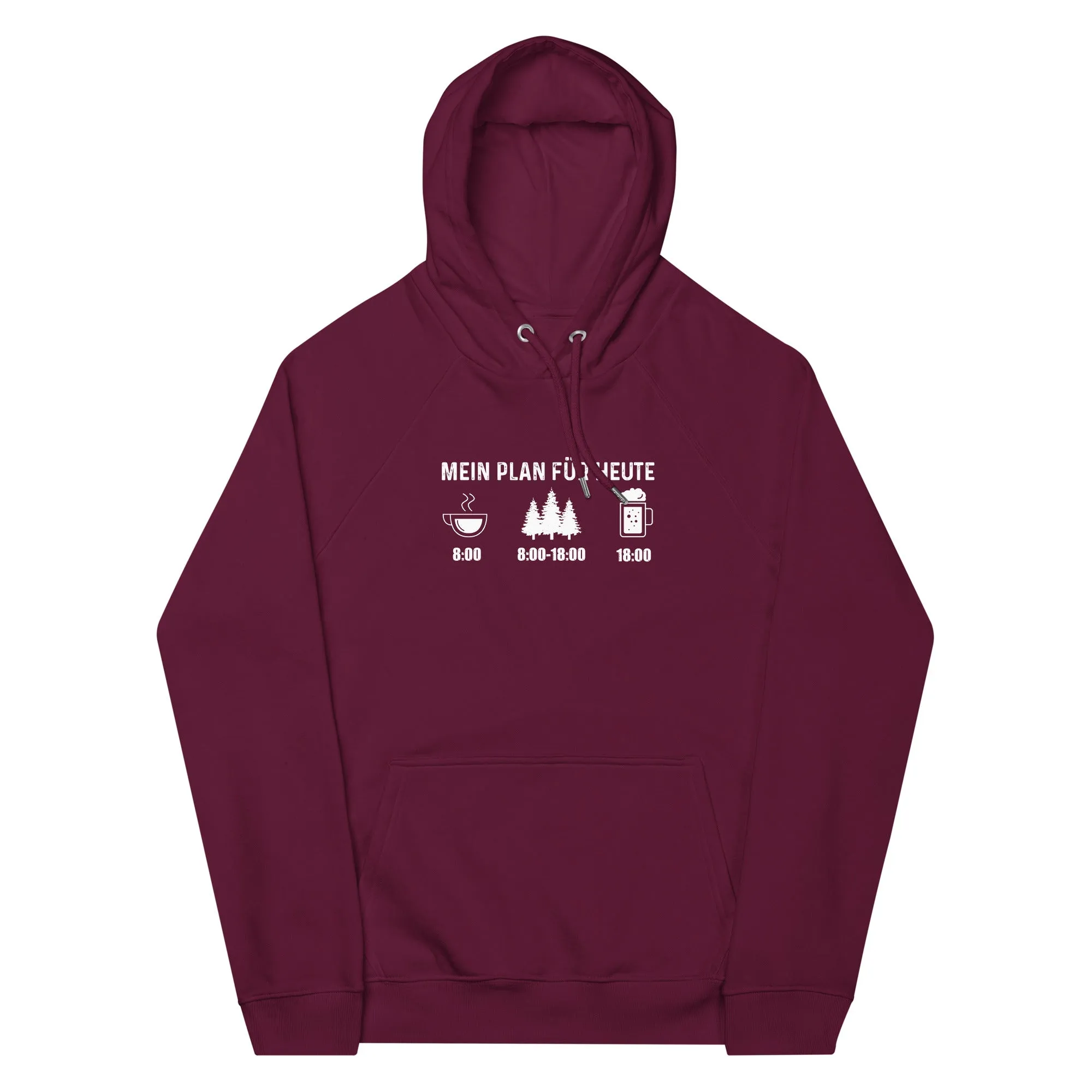 Mein Plan Für Heute 3 - Unisex Premium Organic Hoodie