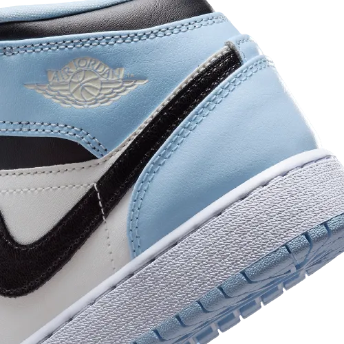 Nike Air Jordan 1 Mid Ice Blue (GS) Women's