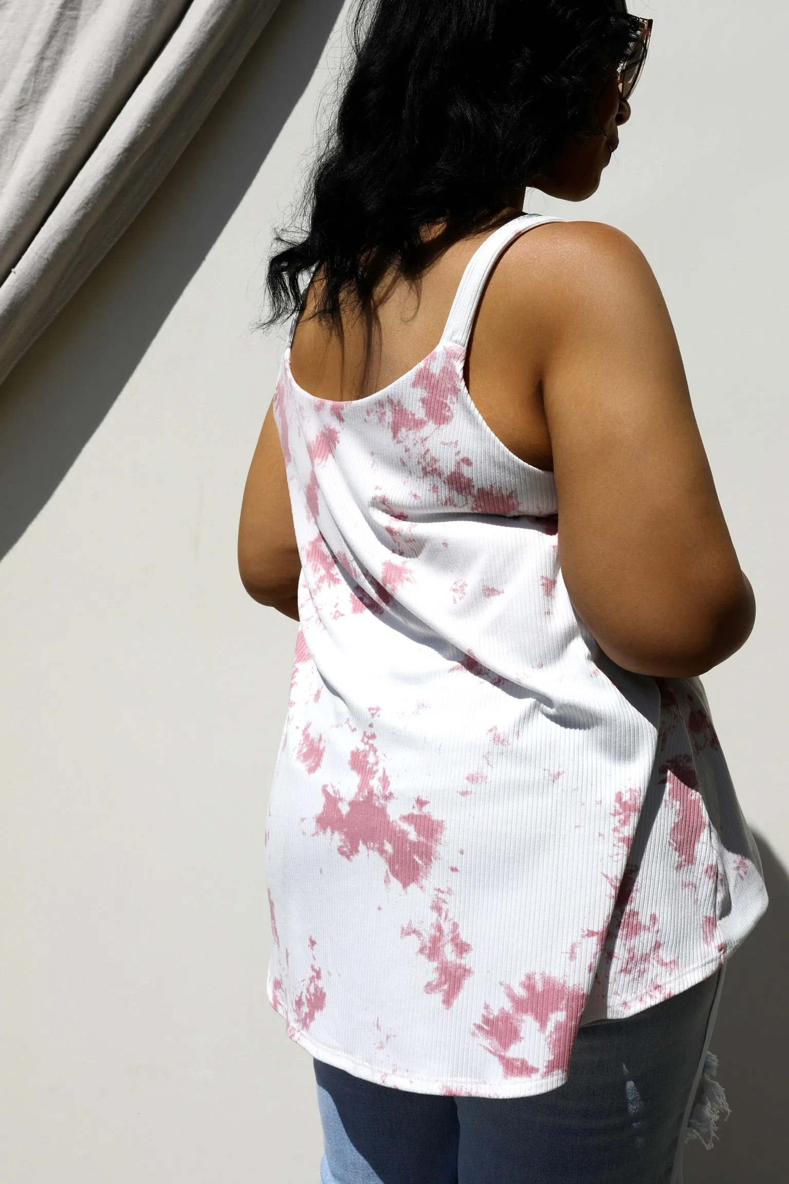 PLUS SIZE Hadley Tie Dye Tank Top