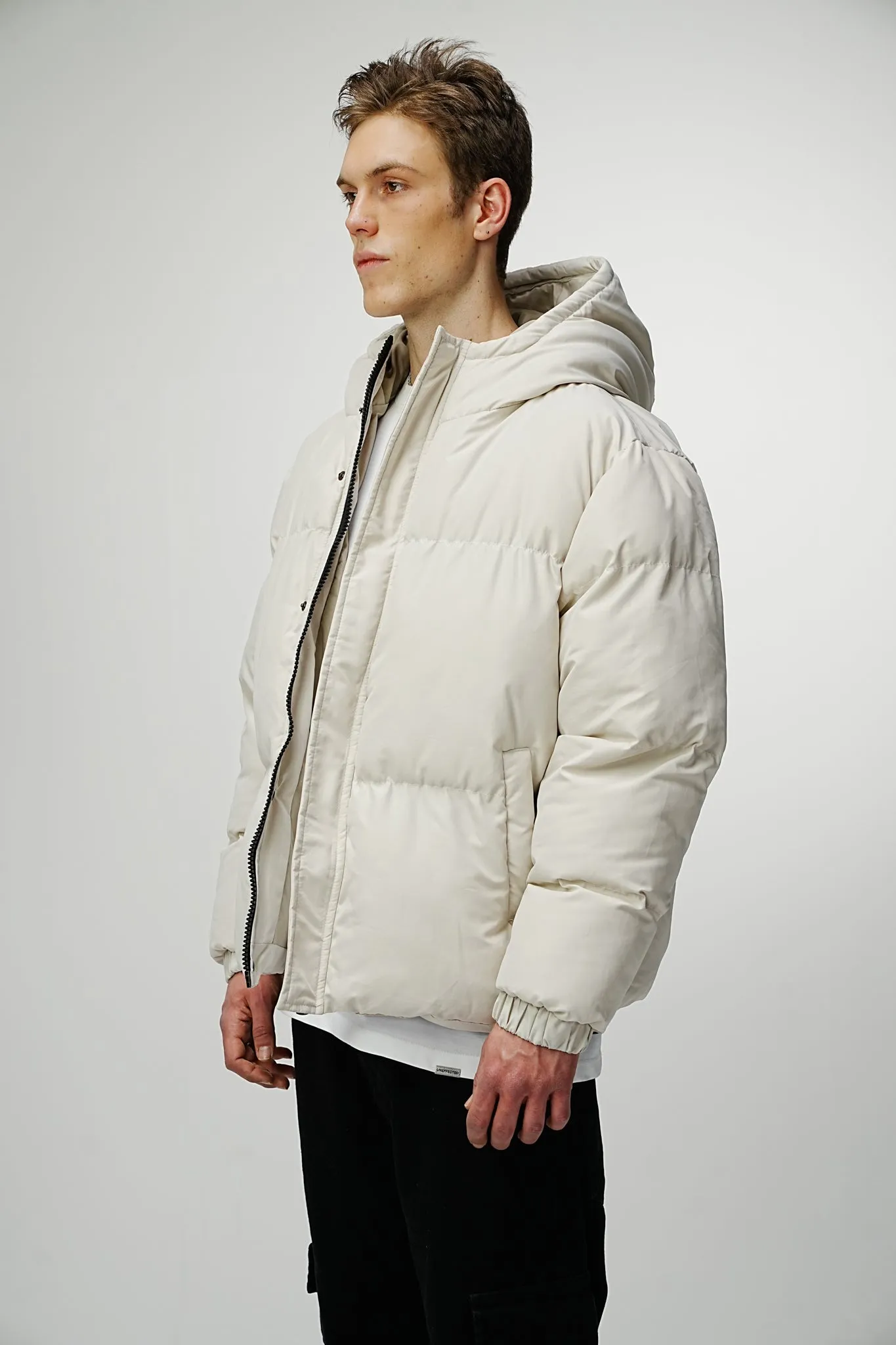 Premium Observer Puffer Jacket - Timeless Cream